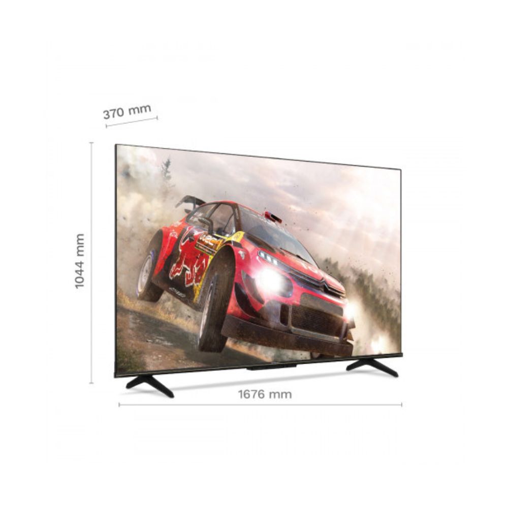 Smart Tv Noblex 75 4K QLED DQ75X9600 Negra