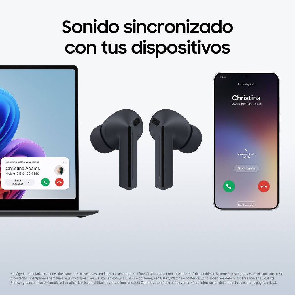 Auricular Samsung Galaxy Buds3 FE