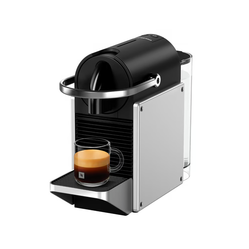 Cafetera Nespresso Pixie Silver