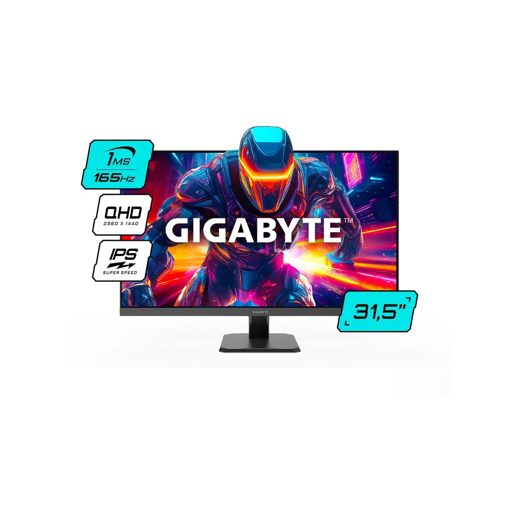 Monitor Gamer Gigabyte 31.5" SS IPS 170Hz 1Ms - GS32Q