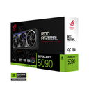 Placa de video ROG Astral GeForce RTX 5090 32 GB GDDR7 Edición OC 2610 MHz