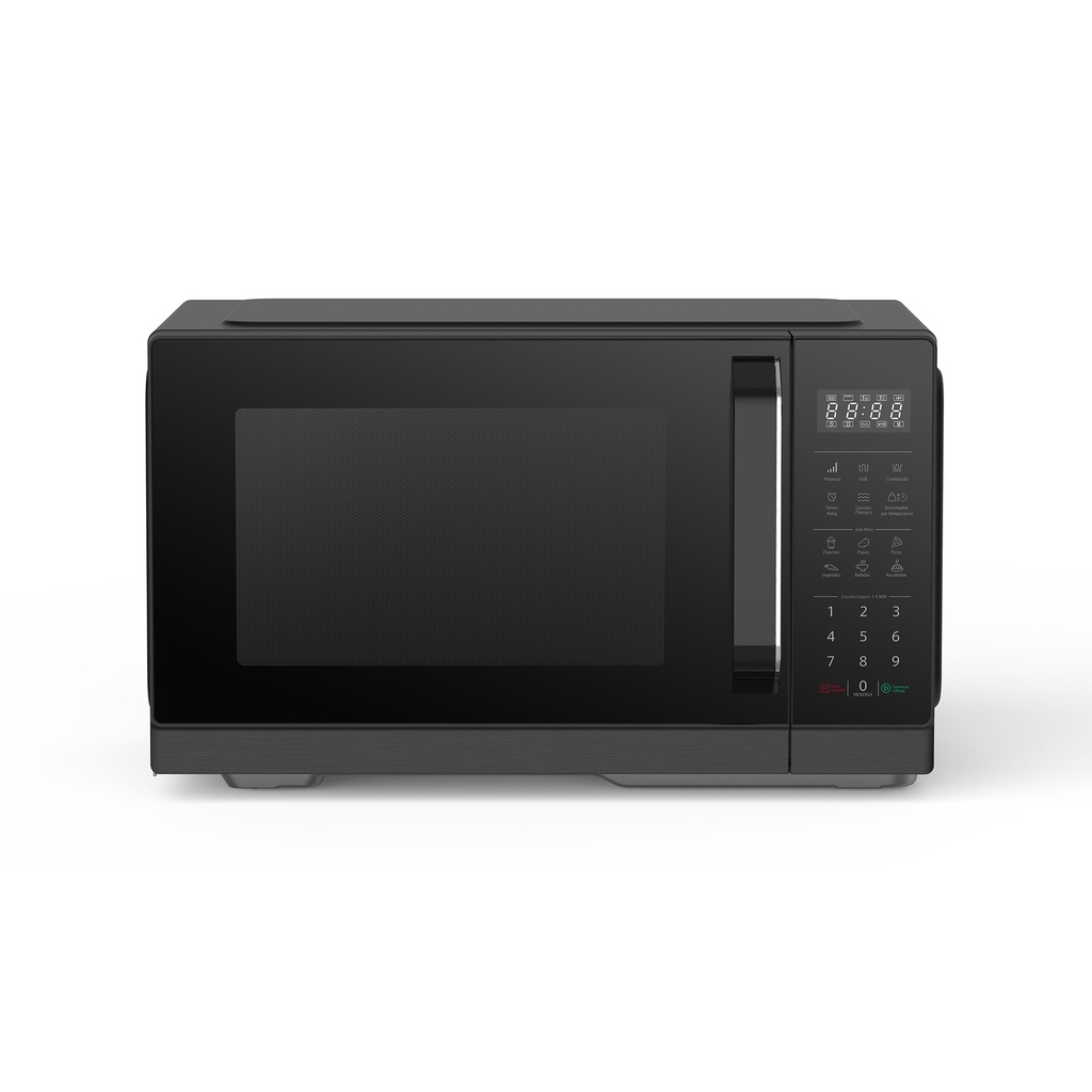 Microondas Digital ATMA 20 Lts 900W Grill Negro