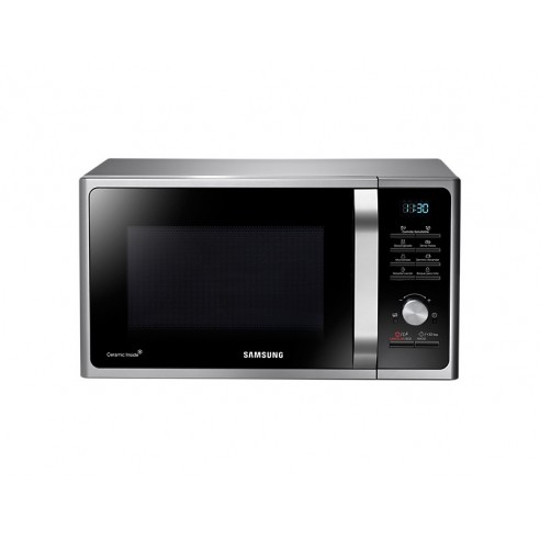MICROONDAS SAMSUNG 23 L DIGITAL SILVER CON GRILL MG23F3K3TAS