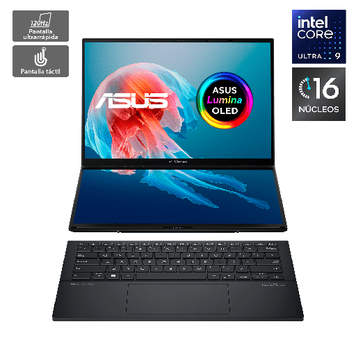 [UX8406CA-PZ961W] Notebook Asus Zenbook Duo Intel Core Ultra 9 Processor 120Hz 32GB 1TB UX8406