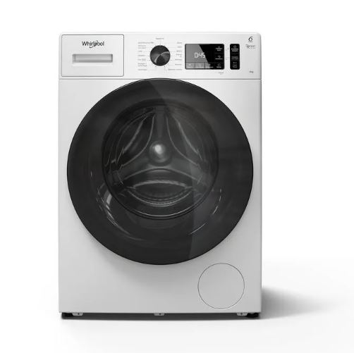 Lavarropas Whirlpool 9 KG 1400 RPM Gris Carga Frontal inverter WNQ90AS