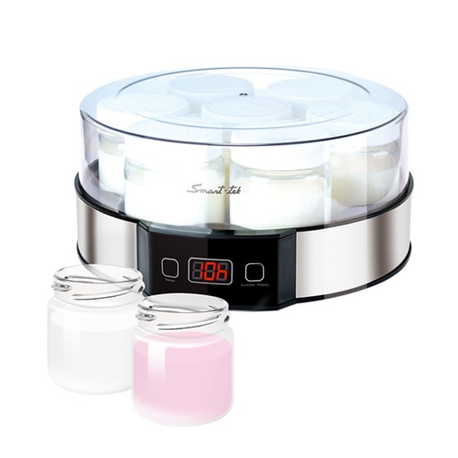 [YM750] Yogurtera Smart-Tek 7 jarros 1,2L redonda YM750